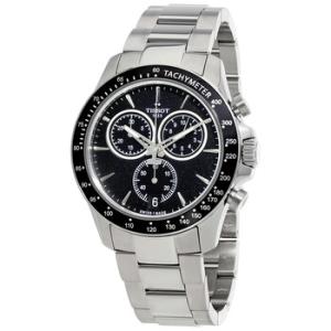 TSport V8 Chronograph Black Dial Watch T1064171105100