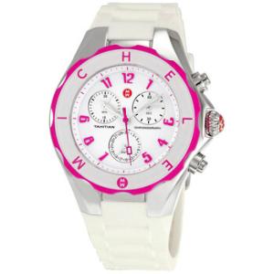 Tahitian Jelly Bean Large White and Hot Pink Watch MWW12F000024
