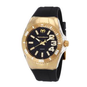 TechnoMarine Quartz Black Mother of Pearl Dial Watch TM121245