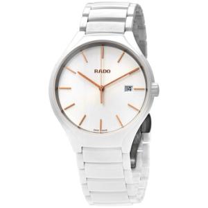 True Quartz White Dial White Ceramos Watch R27240102