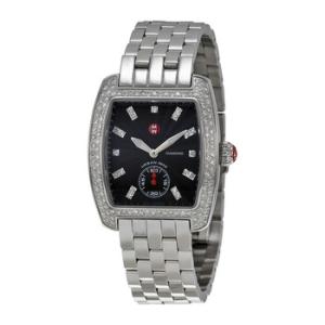 Urban Mini Diamond Black Dial Watch MWW02A000403