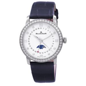 Villeret Moonphase Diamond White Dial Watch 6126462855B