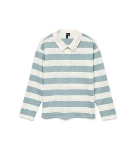 მაისურები Vero Moda - VMPERNILLE LS  STRIPED POLO TEE EXP