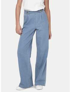 ჯინსი ONLY JDY - JDYGEGGO HW WIDE JEANS LBD DNM