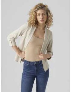 პიჯაკი Vero Moda - VMJESMILO 3/4 LOOSE BLAZER WVN GA NOOS