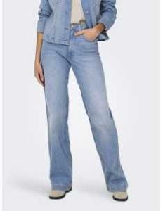 ქალის ჯინსი ONLY - ONLMISHY HW WIDE LB DNM AKM MOCH