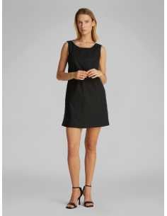 კაბა CALVIN KLEIN JEANS - POPLIN SLEEVELESS MINI DRESS