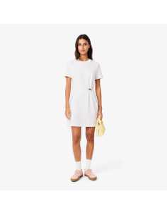 კაბა LACOSTE - Draped T-shirt Dress