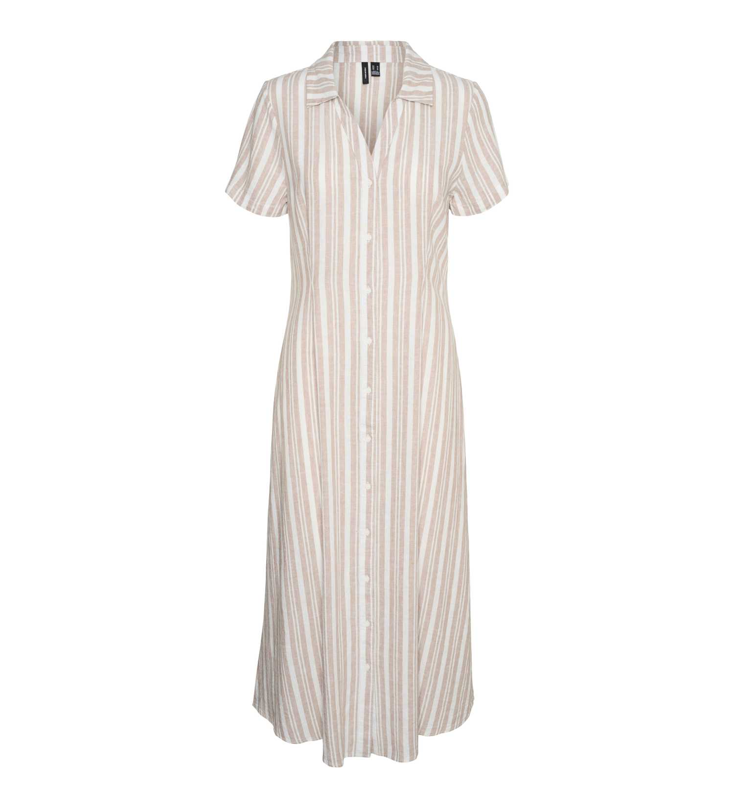 კაბა Vero Moda - VMLINN SS 7/8 VOLUME DRESS WVN