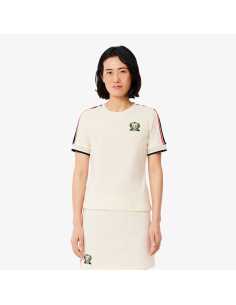 მაისურები LACOSTE - French Made Textured Piqué T-shirt