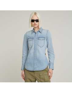 პერანგი G-Star Raw - Slim Western shirt l\s wmn