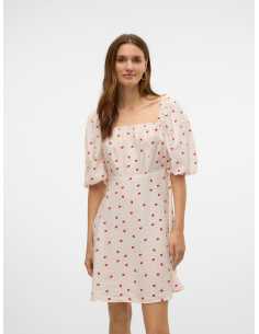 პერანგი Vero Moda - VMODETTE 2/4 SHORT DRESS WVN GA