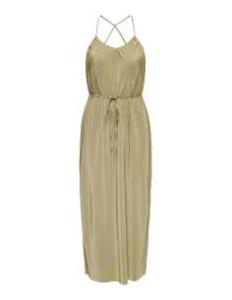 კაბა ONLY - ONLCLAUDIA PLISSE STRAP LONG DRESS PTM