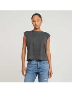 მაისურები G-Star Raw - Back zip overdyed s\s t wmn