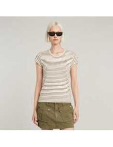 მაისურები G-Star Raw - Stripe eyben slim v t 2.0 wmn