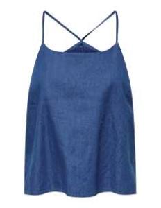 მაისურები ONLY - ONLNOVA AZURE ELBA SINGLET PTM