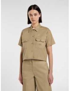 პერანგი Dickies - WORK SHIRT CROPPED SS W