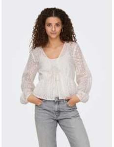 პერანგი ONLY JDY - JDYSUNNY 7/8 ANGALISE TIE TOP WVN