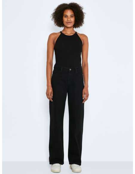 ქალის ჯინსი Noisy May - NMAMANDA NW WIDE JEANS VI142BL NOOS BG