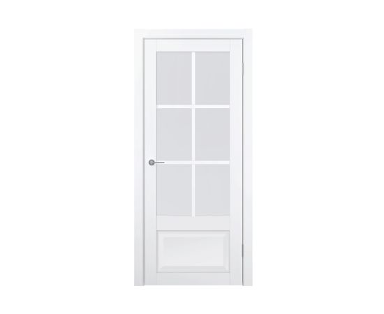 კარი მდფ PVC 215-70 (Арт. ECOSN1106 ОВ  WHITE POLIPROFILEN