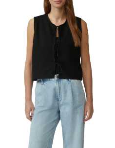 კაბა s.Oliver - Short striped jacquard dress