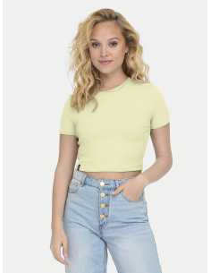 მაისურები ONLY - ONLBETTY LIFE SS O-NECK SHORT TOP CC JRS