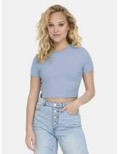 მაისურები ONLY - ONLBETTY LIFE SS O-NECK SHORT TOP CC JRS