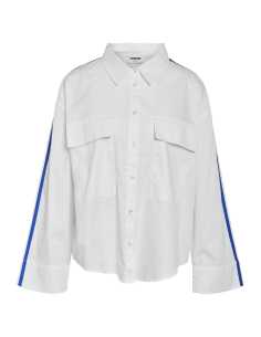 პერანგი Noisy May - NMFREJA L/S DETAIL SHIRT WVN