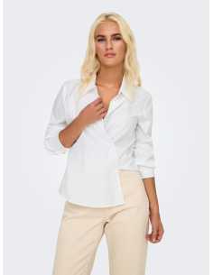 პერანგი ONLY - ONLKAIA LIFE LS WRAP SHIRT CC WVN