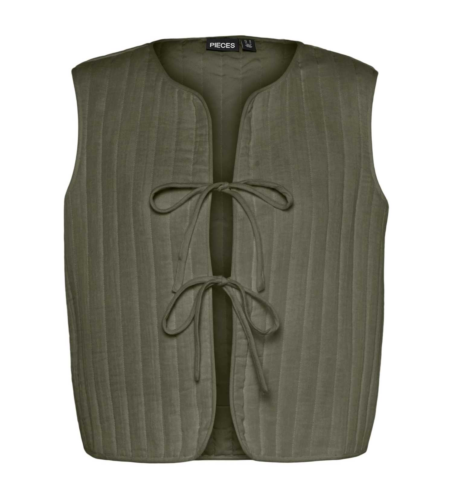 ქურთუკი Pieces - PCMASTINA SL VEST WVN BC