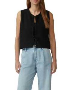 კაბა s.Oliver - Short striped jacquard dress