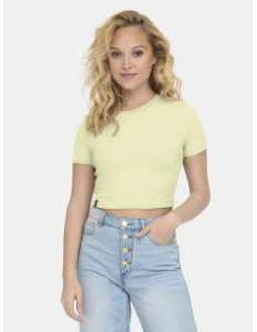 მაისურები ONLY - ONLBETTY LIFE SS O-NECK SHORT TOP CC JRS