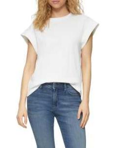 მაისურები s.Oliver - T-shirt in a relaxed fit with dropped shoulders
