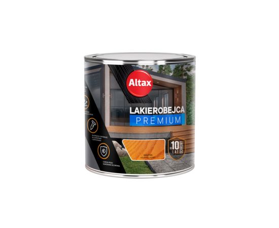 სქელფენიანი ლაზური PREMIUM 10Y  250 ML (წაბლი)