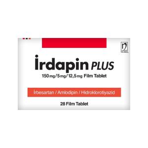 ირდაპინ პლუსი - Irdapin Plus 150/5/12.5მგ 28 ტაბლეტი