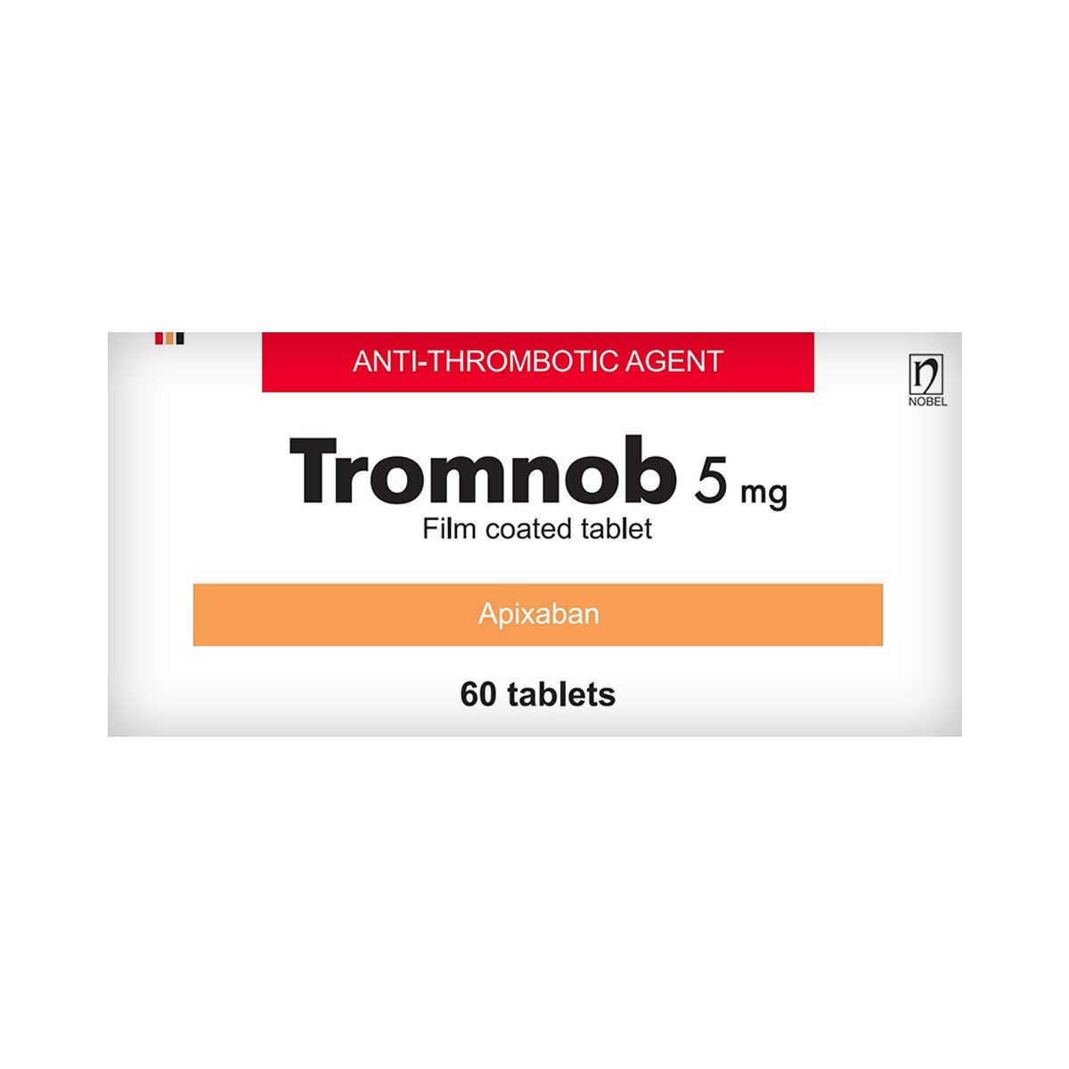 თრომნობი - Tromnob 5მგ 60 ტაბლეტი