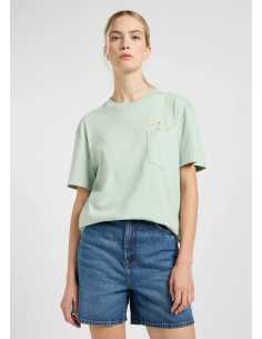მაისურები Lee - EMBROIDERY POCKET TEE