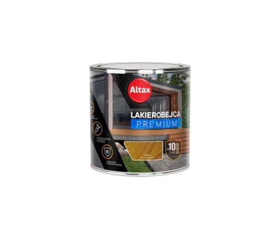 სქელფენიანი ლაზური PREMIUM 10Y  250 ML (კაკალი)
