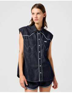 პერანგი Wrangler - SLEEVELESS SHIRT