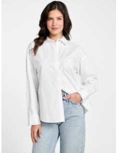 პერანგი GUESS - SILVIA HOTFIX LS SHIRT