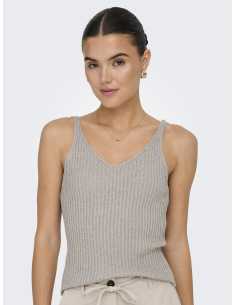 მაისურები ONLY - ONLMAIA SL V-NECK TOP KNT