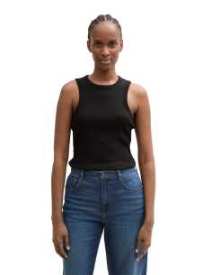 მაისურები Tom Tailor - Racerback Rib Top