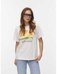 მაისურები Vero Moda - VMDINA S/S BOAT NECK TOP JRS BTQ GA
