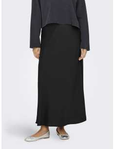 ქვედაბოლო ONLY - ONLCHIGO ANKEL SATIN SKIRT WVN