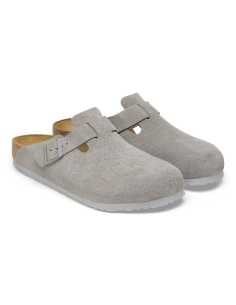 სანდალი BIRKENSTOCK - Boston LEVE Pure Sage