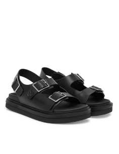 სანდალი CALVIN KLEIN - FLAT MOLDED SANDAL BUCKLE