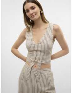 პერანგი Vero Moda - VMMYMILO S/L CROP TOP WVN GA