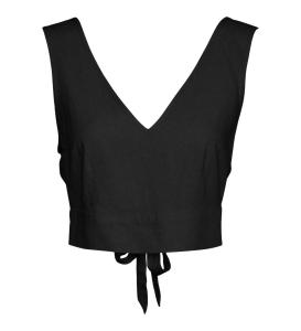 პერანგი Vero Moda - VMMYMILO S/L CROP TOP WVN GA