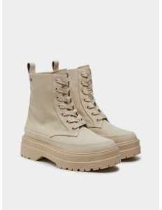 ქალის ბათინკი Tommy Hilfiger - FLAG TEXTILE LACE UP BOOT