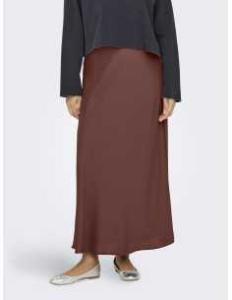 ქვედაბოლო ONLY - ONLCHIGO ANKEL SATIN SKIRT WVN